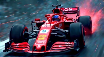 Crash-Gefahr: Lando Norris im Fokus