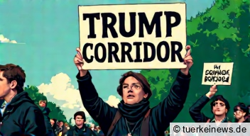 Widerstand "gegen" den Trump-Korridor
