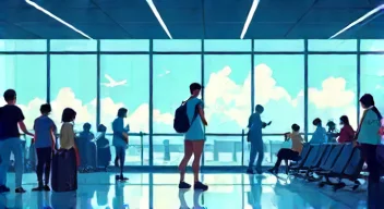 Einfluss des Sommerflugplans auf Reisende